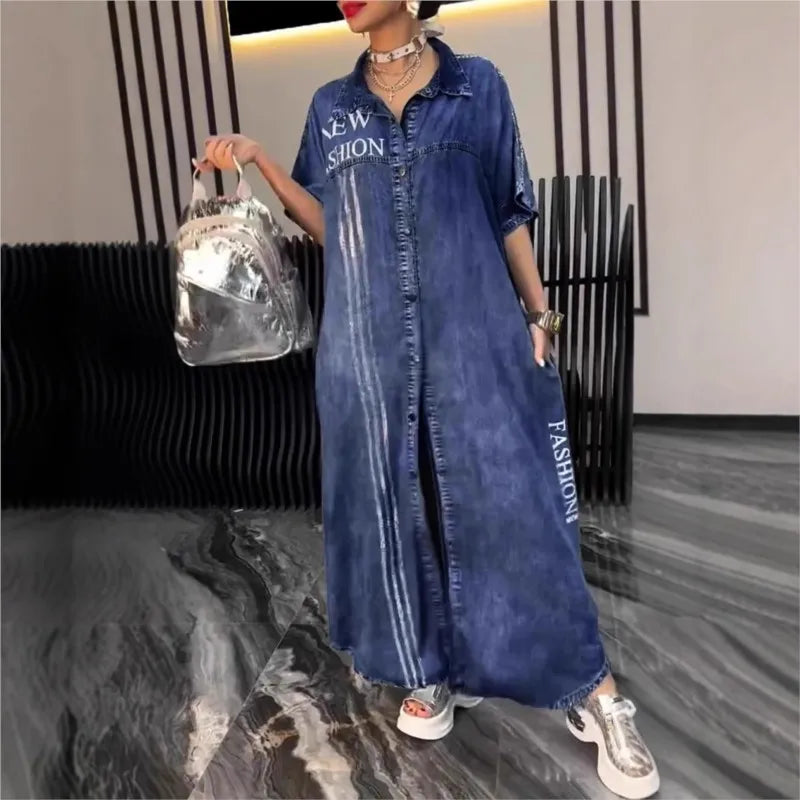 Vestido Feminino Jeans Mireli