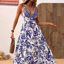 Vestido Feminino Florido Ibiza