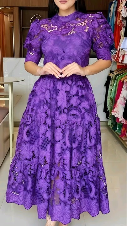 Vestido Feminino de Renda Anaju